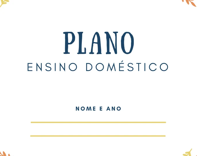 Planner para Ensino Doméstico